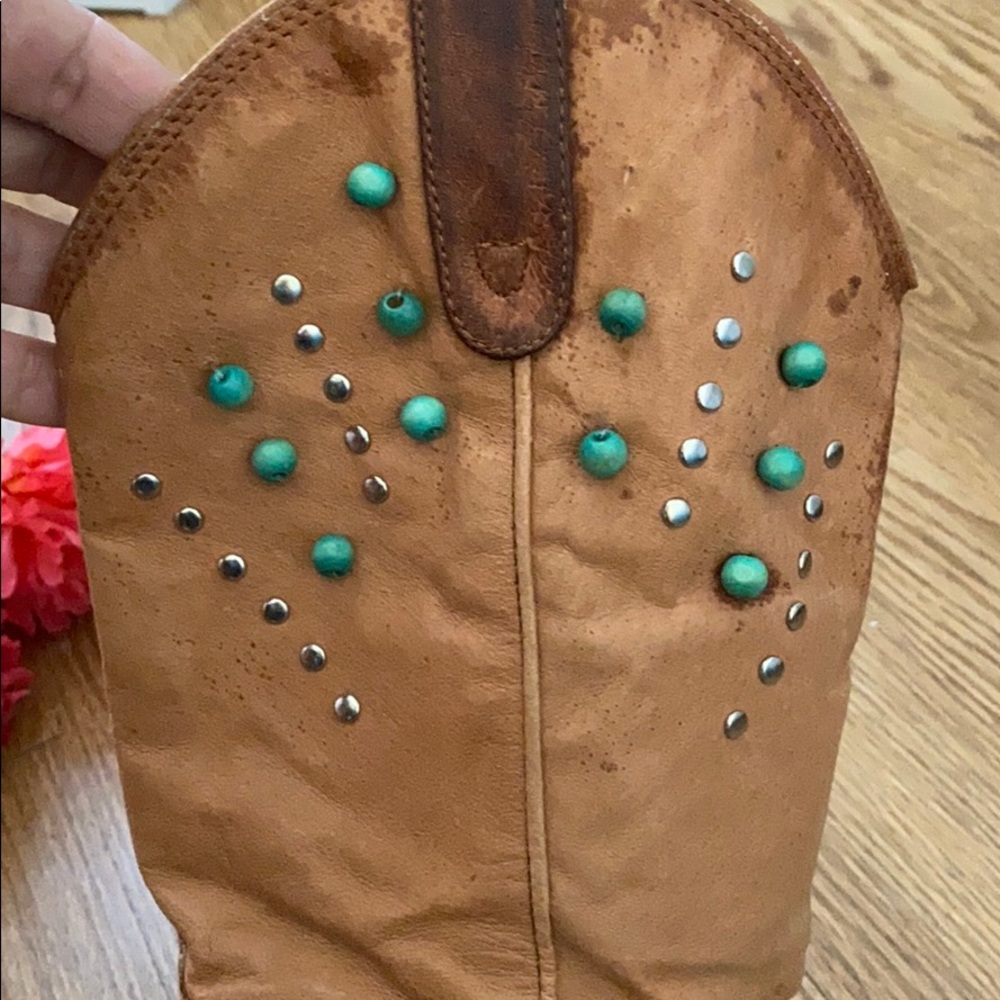 Brown cowgirl boots - Picture 6 of 8
